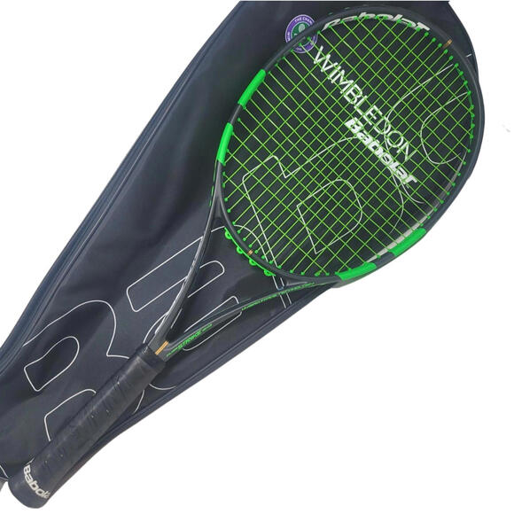 Babolat Pure Strike #3 Tennis Raquet 16x19 Wimbledon 4 3/8 With Case - Picture 1 of 12